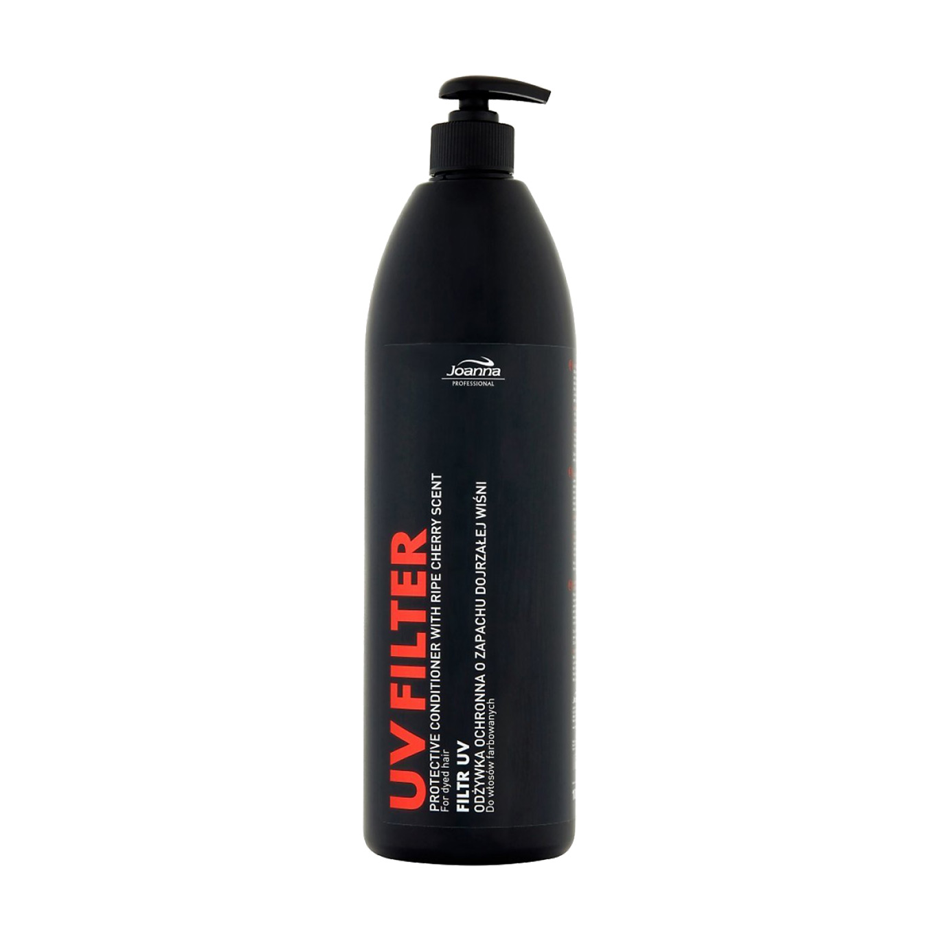 Кондиціонер Joanna Professional UV Filter Protective Hair Conditioner з ароматом вишні, для фарбованого волосся, 1 л